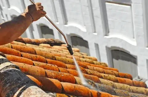 Nettoyage de toitures - Gastins